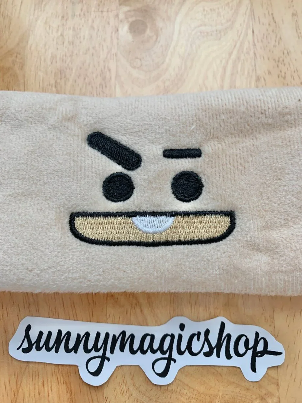 BT21 BTS Baby Line Friends Face Wash Hair Band Headband Shooky Suga Yoongi